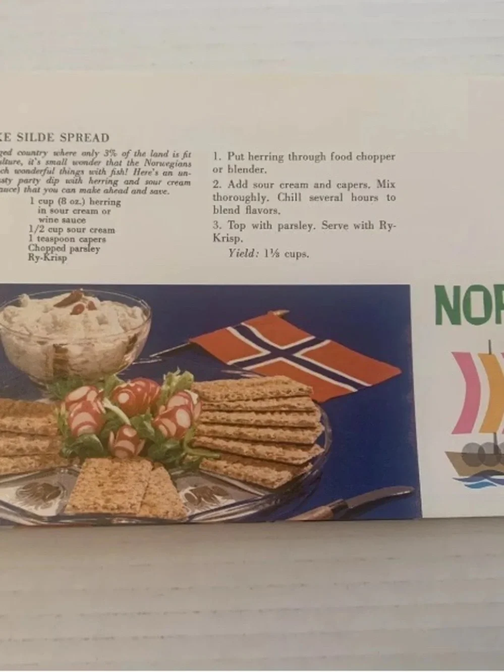 VTG Recipes Embassy Cookbook Austria Canada France Hungary India USA 12 Pages